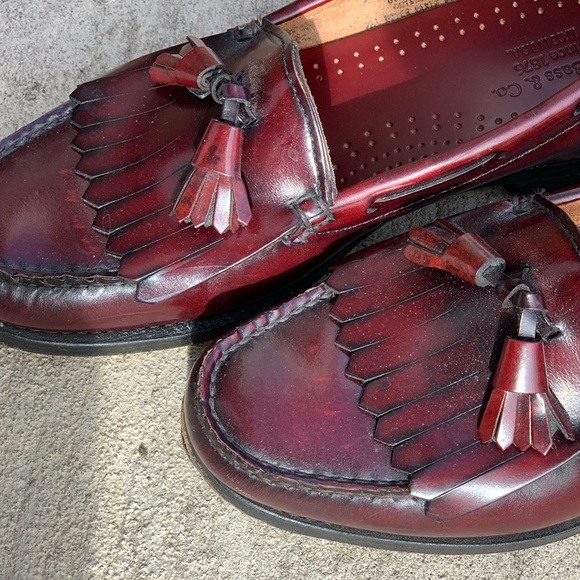 HOST PICK❗️Burgundy Tassle Loafers | Sz 7.5 - Picture 7 of 8
